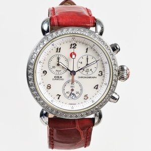 Michele CSX Diamond Chronograph Watch